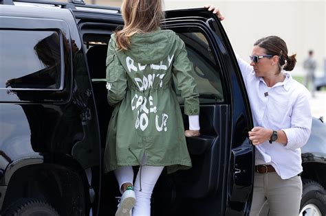 melania trump jacket